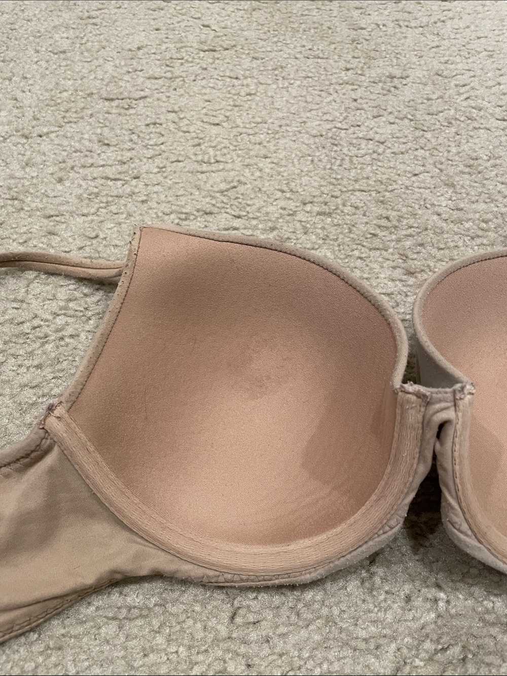 Preowned Soma Smooth T-Shirt Nude Bra 32D - Picture 8 of 10